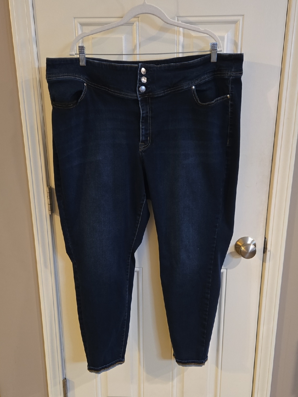 Lane Bryant Dark Indigo High-Rise Jeggings